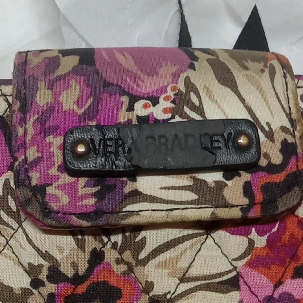Vera bradley floral wallet/wristlet
